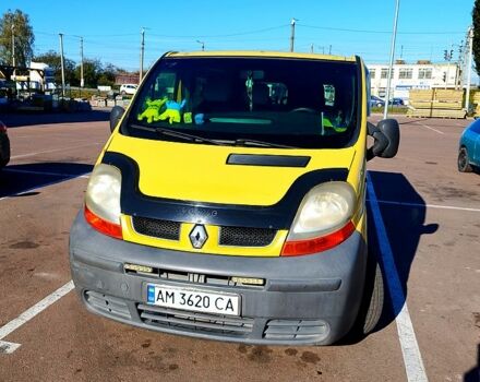 Жовтий Рено Трафік, об'ємом двигуна 1.9 л та пробігом 0 тис. км за 5000 $, фото 1 на Automoto.ua