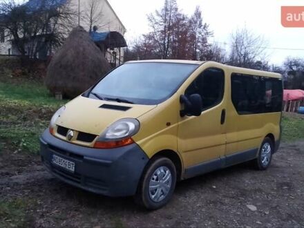 Жовтий Рено Трафік, об'ємом двигуна 1.87 л та пробігом 374 тис. км за 5200 $, фото 1 на Automoto.ua