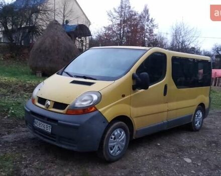 Желтый Рено Трафик, объемом двигателя 1.87 л и пробегом 374 тыс. км за 5200 $, фото 1 на Automoto.ua