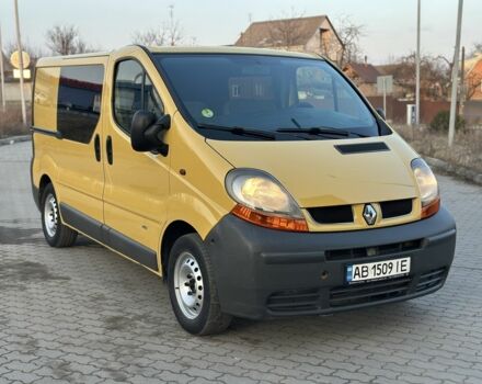 Желтый Рено Трафик, объемом двигателя 1.9 л и пробегом 277 тыс. км за 5800 $, фото 1 на Automoto.ua