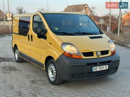 Жовтий Рено Трафік, об'ємом двигуна 1.9 л та пробігом 277 тис. км за 5800 $, фото 1 на Automoto.ua