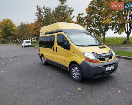 Желтый Рено Трафик, объемом двигателя 1.9 л и пробегом 444 тыс. км за 6500 $, фото 1 на Automoto.ua