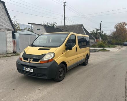 Жовтий Рено Трафік, об'ємом двигуна 1.9 л та пробігом 280 тис. км за 5500 $, фото 1 на Automoto.ua
