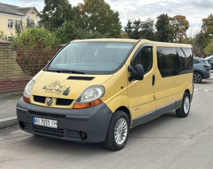 Жовтий Рено Трафік, об'ємом двигуна 2.5 л та пробігом 450 тис. км за 5906 $, фото 1 на Automoto.ua