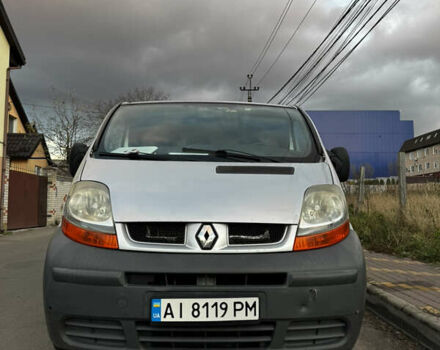 Серый Рено Трафик, объемом двигателя 1.9 л и пробегом 430 тыс. км за 6000 $, фото 1 на Automoto.ua