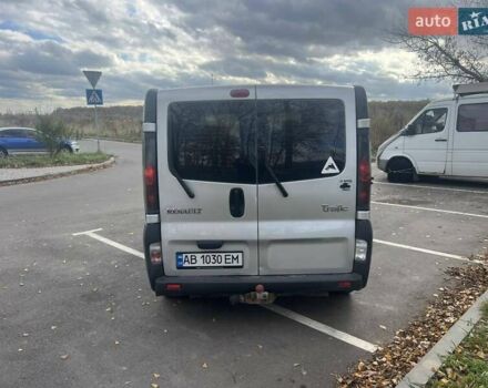 Серый Рено Трафик, объемом двигателя 1.9 л и пробегом 206 тыс. км за 7999 $, фото 2 на Automoto.ua
