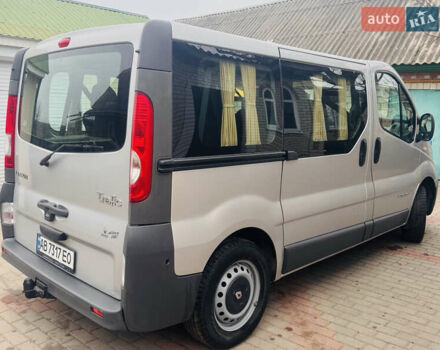 Сірий Рено Трафік, об'ємом двигуна 2 л та пробігом 205 тис. км за 10200 $, фото 8 на Automoto.ua