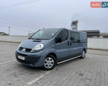 Серый Рено Трафик, объемом двигателя 2 л и пробегом 206 тыс. км за 15200 $, фото 1 на Automoto.ua
