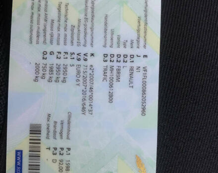 Серый Рено Трафик, объемом двигателя 1.6 л и пробегом 248 тыс. км за 16950 $, фото 31 на Automoto.ua