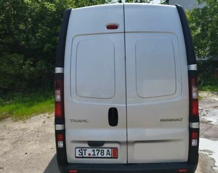 Серый Рено Трафик, объемом двигателя 2 л и пробегом 212 тыс. км за 16300 $, фото 52 на Automoto.ua