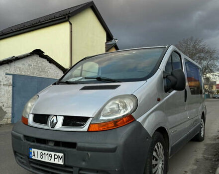 Серый Рено Трафик, объемом двигателя 1.9 л и пробегом 430 тыс. км за 6000 $, фото 1 на Automoto.ua