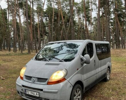 Серый Рено Трафик, объемом двигателя 1.9 л и пробегом 200 тыс. км за 4359 $, фото 1 на Automoto.ua