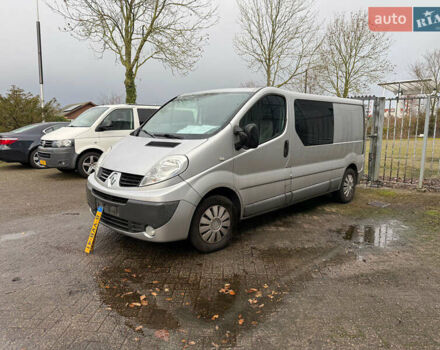 Серый Рено Трафик, объемом двигателя 2 л и пробегом 214 тыс. км за 15200 $, фото 1 на Automoto.ua