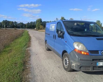 Синий Рено Трафик, объемом двигателя 1.9 л и пробегом 360 тыс. км за 6300 $, фото 1 на Automoto.ua