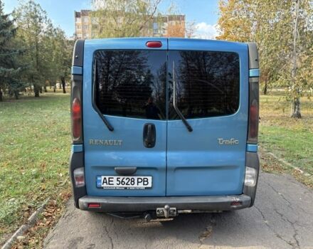 Синий Рено Трафик, объемом двигателя 1.9 л и пробегом 360 тыс. км за 8400 $, фото 5 на Automoto.ua