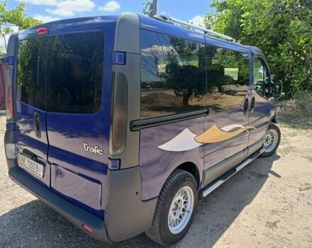 Рено Трафик 2004 в Баштанке на Automoto.ua Синий Рено Трафик, объемом двигателя 1.9 л и пробегом 10 тыс. км за 6500 $, фото 4 на Automoto.ua