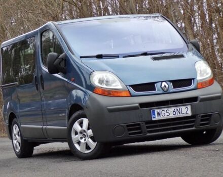 Синий Рено Трафик, объемом двигателя 2.5 л и пробегом 286 тыс. км за 6410 $, фото 1 на Automoto.ua