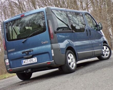 Синий Рено Трафик, объемом двигателя 2.5 л и пробегом 286 тыс. км за 6410 $, фото 3 на Automoto.ua