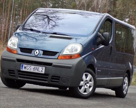 Синий Рено Трафик, объемом двигателя 2.5 л и пробегом 286 тыс. км за 6410 $, фото 2 на Automoto.ua