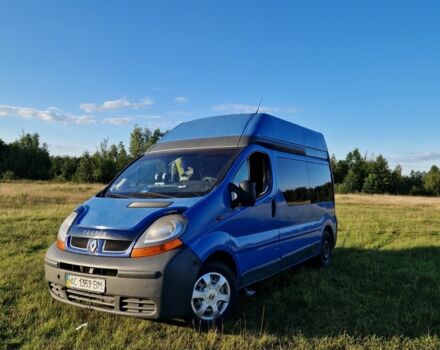 Синий Рено Трафик, объемом двигателя 1.9 л и пробегом 370 тыс. км за 6700 $, фото 1 на Automoto.ua