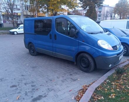 Синий Рено Трафик, объемом двигателя 2 л и пробегом 320 тыс. км за 7400 $, фото 1 на Automoto.ua