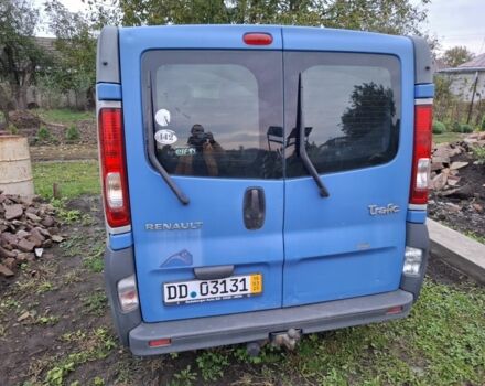 Синій Рено Трафік, об'ємом двигуна 2 л та пробігом 155 тис. км за 3500 $, фото 4 на Automoto.ua