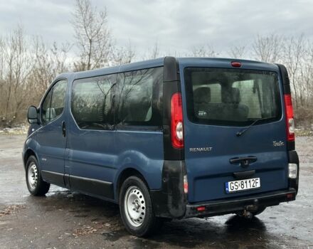 Синий Рено Трафик, объемом двигателя 2 л и пробегом 300 тыс. км за 4750 $, фото 2 на Automoto.ua