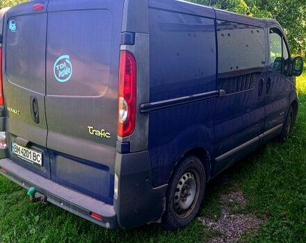Синий Рено Трафик, объемом двигателя 2 л и пробегом 340 тыс. км за 7700 $, фото 2 на Automoto.ua