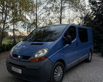 Синій Рено Трафік, об'ємом двигуна 1.9 л та пробігом 321 тис. км за 4500 $, фото 6 на Automoto.ua