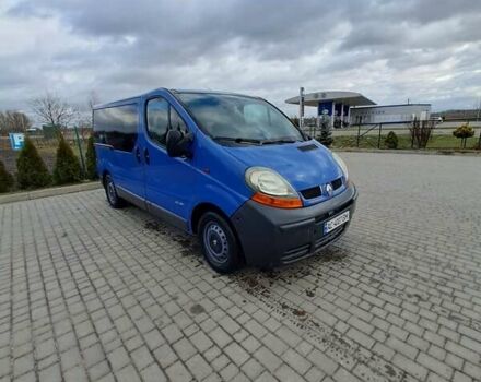 Синий Рено Трафик, объемом двигателя 1.9 л и пробегом 410 тыс. км за 6500 $, фото 4 на Automoto.ua