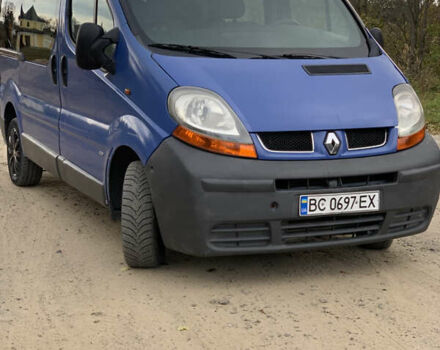 Рено Трафик 2002 в Яворове на Automoto.ua Синий Рено Трафик, объемом двигателя 1.9 л и пробегом 330 тыс. км за 4650 $, фото 1 на Automoto.ua