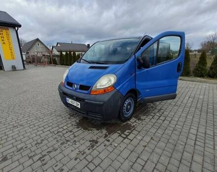 Синий Рено Трафик, объемом двигателя 1.9 л и пробегом 410 тыс. км за 6500 $, фото 5 на Automoto.ua