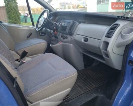 Синий Рено Трафик, объемом двигателя 1.9 л и пробегом 197 тыс. км за 6900 $, фото 4 на Automoto.ua