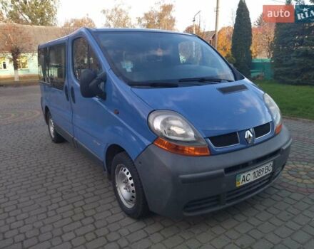Синий Рено Трафик, объемом двигателя 1.9 л и пробегом 197 тыс. км за 6900 $, фото 7 на Automoto.ua