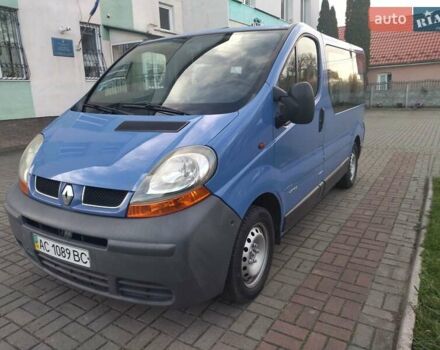 Синий Рено Трафик, объемом двигателя 1.9 л и пробегом 197 тыс. км за 6900 $, фото 13 на Automoto.ua