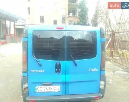 Синий Рено Трафик, объемом двигателя 1.9 л и пробегом 350 тыс. км за 7300 $, фото 2 на Automoto.ua