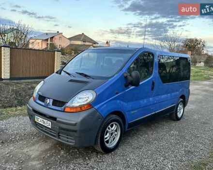 Синій Рено Трафік, об'ємом двигуна 1.9 л та пробігом 390 тис. км за 5950 $, фото 1 на Automoto.ua