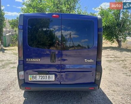 Синий Рено Трафик, объемом двигателя 1.87 л и пробегом 455 тыс. км за 6650 $, фото 5 на Automoto.ua