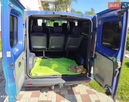 Синій Рено Трафік, об'ємом двигуна 1.9 л та пробігом 50 тис. км за 6400 $, фото 16 на Automoto.ua