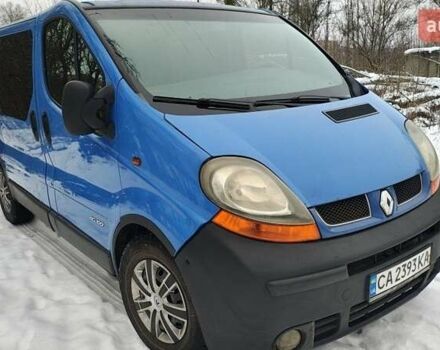 Синий Рено Трафик, объемом двигателя 1.9 л и пробегом 499 тыс. км за 6100 $, фото 1 на Automoto.ua