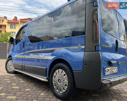 Синий Рено Трафик, объемом двигателя 1.9 л и пробегом 310 тыс. км за 8000 $, фото 73 на Automoto.ua