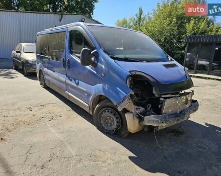 Синий Рено Трафик, объемом двигателя 2.46 л и пробегом 265 тыс. км за 2700 $, фото 3 на Automoto.ua