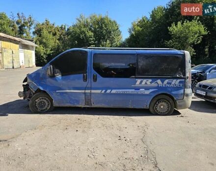 Синий Рено Трафик, объемом двигателя 2.46 л и пробегом 265 тыс. км за 2700 $, фото 6 на Automoto.ua