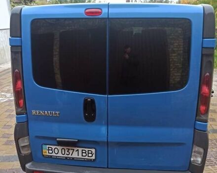Рено Трафик 2005 в Тернополе на Automoto.ua Синий Рено Трафик, объемом двигателя 1.9 л и пробегом 238 тыс. км за 6200 $, фото 1 на Automoto.ua