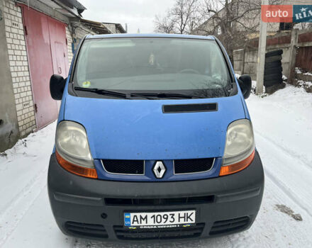 Синій Рено Трафік, об'ємом двигуна 1.9 л та пробігом 378 тис. км за 5200 $, фото 3 на Automoto.ua