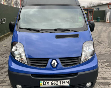 Синий Рено Трафик, объемом двигателя 2.46 л и пробегом 368 тыс. км за 9600 $, фото 1 на Automoto.ua