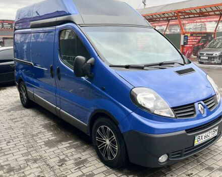 Синий Рено Трафик, объемом двигателя 2.46 л и пробегом 368 тыс. км за 9600 $, фото 2 на Automoto.ua