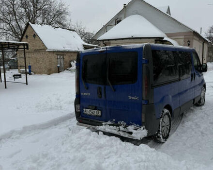 Синий Рено Трафик, объемом двигателя 1.9 л и пробегом 388 тыс. км за 6999 $, фото 3 на Automoto.ua