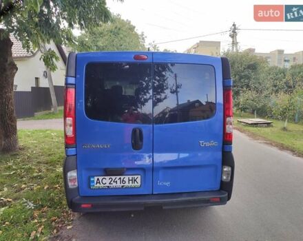 Рено Трафик 2007 в Владимир-Волынский на Automoto.ua Синий Рено Трафик, объемом двигателя 2 л и пробегом 281 тыс. км за 8500 $, фото 2 на Automoto.ua