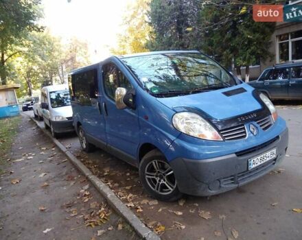 Синий Рено Трафик, объемом двигателя 2 л и пробегом 322 тыс. км за 6500 $, фото 4 на Automoto.ua